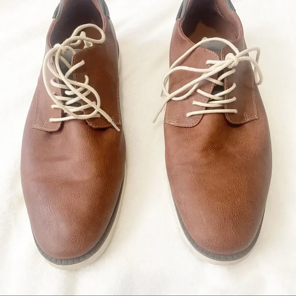 Dr Scholls sync Oxford brown shoes size 13 men’s comfort support lace up